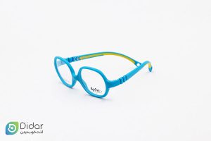 عینک-ژله-ای-کودک-مربعی-کشیده-سنترواستایل-سری-Active-Spring-آبی-زرد03-کلینیک-چشم-دیدار