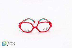 عینک-ژله-ای-کودک-مربعی-کشیده-سنترواستایل-سری-Active-Spring-قرمز01-کلینیک-چشم-دیدار